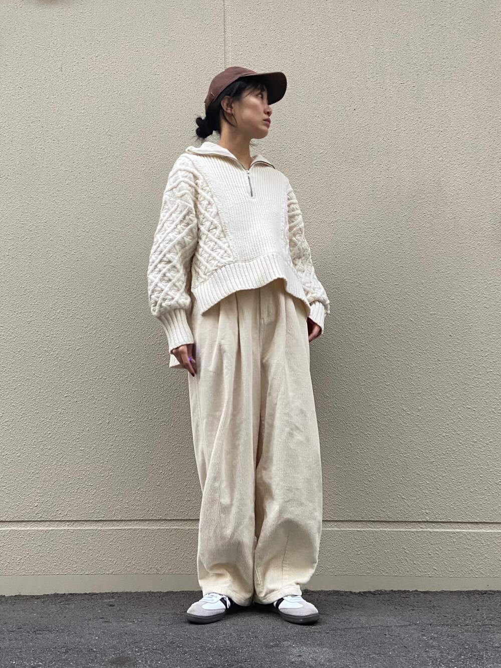 tuck wide chino pants/2color/2size | F A S H I R U
