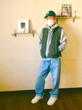  reachさん（メンズ・173cm）の冬コーディネート