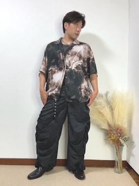 「アイテム（ネックレス）」を使った、すすむさん（メンズ・168cm）の夏コーディネート