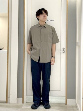 「GLOBAL WORK（グローバルワーク）のアイテム」を使った、スギさん（メンズ・176cm）の夏コーディネート