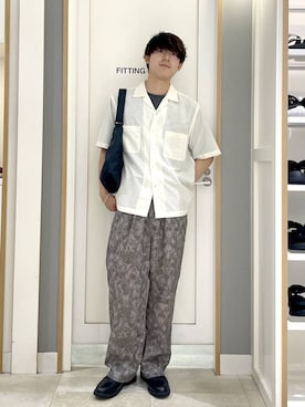 「GLOBAL WORK（グローバルワーク）のアイテム」を使った、スギさん（メンズ・176cm）の夏コーディネート