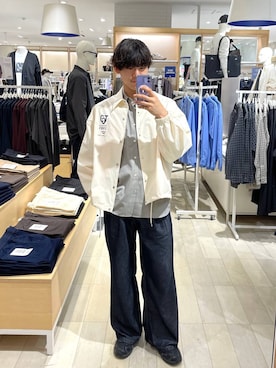 「SALOMON（サロモン）の【SALOMON/サロモン】XA PRO 3D V9G/スニーカー（スニーカー、ブラック系）」を使った、スギさん（メンズ・176cm）の秋コーディネート