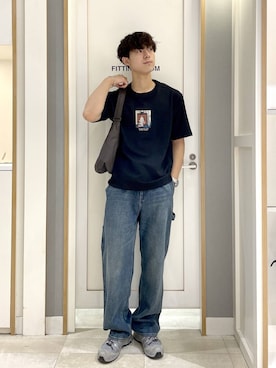 「GLOBAL WORK（グローバルワーク）のアイテム」を使った、スギさん（メンズ・176cm）の夏コーディネート