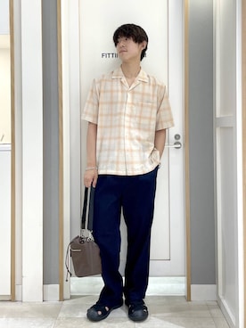 「GLOBAL WORK（グローバルワーク）のアイテム」を使った、スギさん（メンズ・176cm）の夏コーディネート