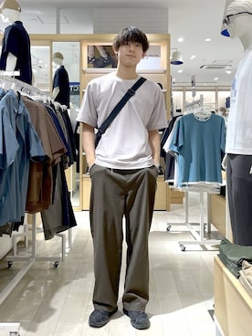 「SALOMON（サロモン）の【SALOMON/サロモン】XA PRO 3D V9G/スニーカー（スニーカー、ブラック系）」を使った、スギさん（メンズ・176cm）の夏コーディネート