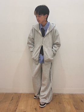 「アイテム（パンツ）」を使った、showさん（メンズ・165cm）の秋コーディネート