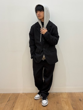 「アイテム（その他アウター）」を使った、showさん（メンズ・165cm・20代）の秋コーディネート