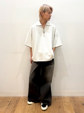 「半袖」｜showさん（メンズ・165cm）の春コーディネート