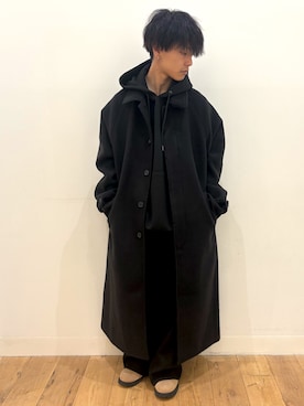 「アイテム（その他アウター）」を使った、showさん（メンズ・165cm）の秋コーディネート