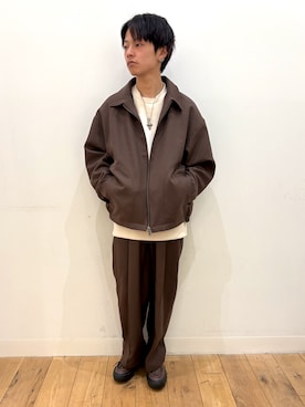 showさん（メンズ・165cm）の冬コーディネート