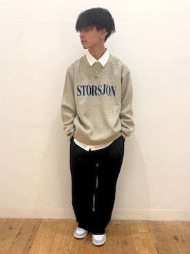 「SENSE OF PLACE by URBAN RESEARCH（センスオブプレイスバイアーバンリサーチ）のアイテム（シャツ/ブラウス）」を使った、showさん（メンズ・165cm）の秋コーディネート