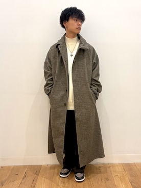 「アイテム（その他アウター）」を使った、showさん（メンズ・165cm・20代）の秋コーディネート