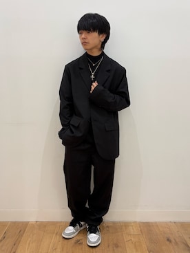 「アイテム（その他アウター）」を使った、showさん（メンズ・165cm・20代）の秋コーディネート