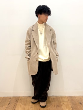 「茶色」｜showさん（メンズ・165cm）の秋コーディネート