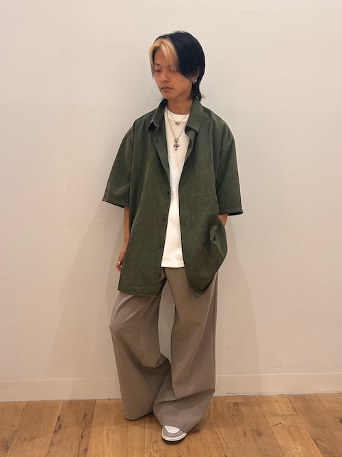 E*m様 OAMC | ブリーチショートスリーブシャツ: サイズS SENSE OF PLACE by URBAN RESEARCH シャツ グレンチェック