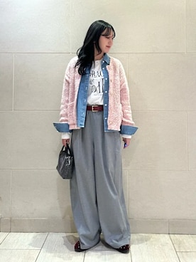 小菅さん（レディース・156cm）の春コーディネート