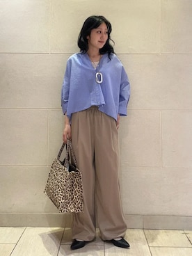 小菅さん(レディース・156cm)の春コーディネート