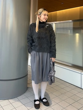 小菅さん(レディース・156cm)の冬コーディネート