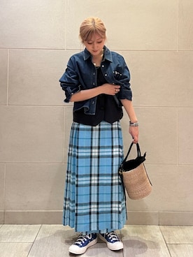 小菅さん（レディース・156cm）の秋コーディネート