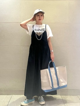小菅さん(レディース・156cm)の夏コーディネート