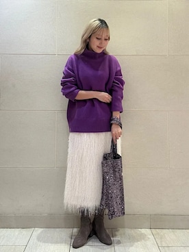 小菅さん（レディース・156cm）の冬コーディネート