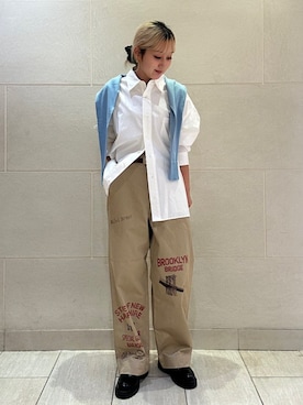 「TICCA(ティッカ)のアイテム」を使った、小菅さん(レディース・156cm)の秋コーディネート