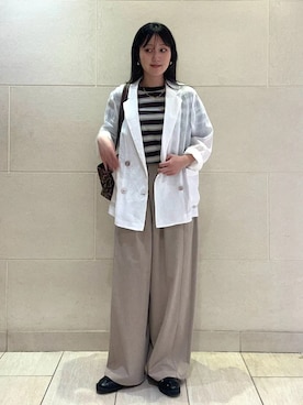 小菅さん（レディース・156cm）の春コーディネート