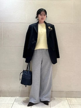 小菅さん(レディース・156cm)の冬コーディネート