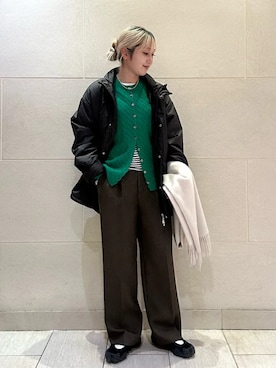 小菅さん(レディース・156cm)の冬コーディネート