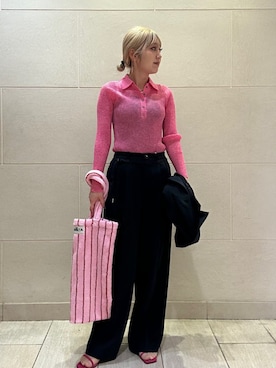 小菅さん(レディース・156cm)の秋コーディネート