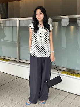 小菅さん（レディース・156cm）の夏コーディネート
