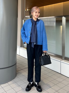 小菅さん(レディース・156cm)の秋コーディネート