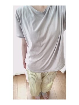 「アイテム（ルームウェア/パジャマ）」を使った、𝒮𝒶𝓀𝓊𝓇𝒶さん（レディース・146cm）の夏コーディネート