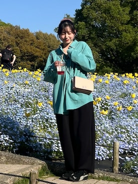 「アイテム（メイクアップ）」を使った、ヒナさん（レディース・162cm）の春コーディネート