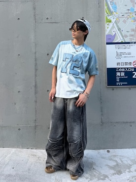 YUTO(2U)さん（メンズ・177cm）の夏コーディネート
