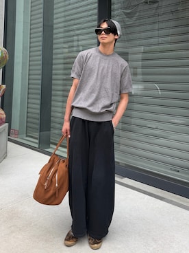 「FreeZone（フリーゾーン）のアイテム」を使った、YUTO(2U)さん（メンズ・177cm）の春コーディネート