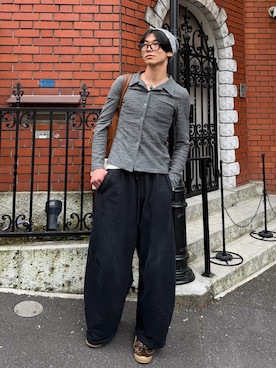 「EPNK（イーピーエヌケー）のアイテム」を使った、YUTO(2U)さん（メンズ・177cm）の春コーディネート