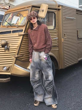 YUTO(2U)さん（メンズ・177cm）の冬コーディネート