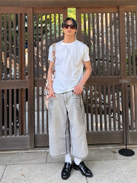 「ARROWM（アローム）のアイテム」を使った、YUTO(2U)さん（メンズ・177cm）の春コーディネート
