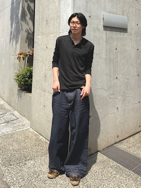 「LION HEART（ライオンハート）のアイテム」を使った、YUTO(2U)さん（メンズ・177cm）の春コーディネート