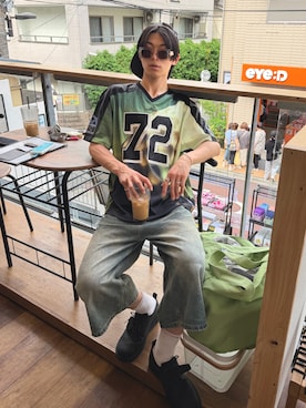 「Clarks（クラークス）のアイテム」を使った、YUTO(2U)さん（メンズ・177cm）の夏コーディネート