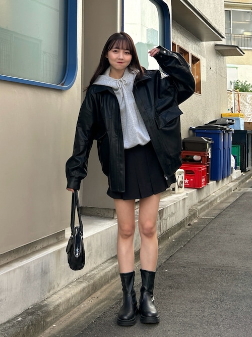 ポケットプリーツミニスカート（スカート）｜Cham.（チャム）の