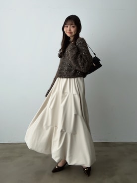 みさねさん（骨格ストレート・レディース・158cm）の秋コーディネート
