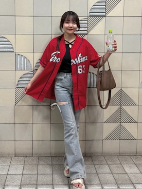「ストリート」｜みさねさん（骨格ストレート・レディース・158cm）の夏コーディネート