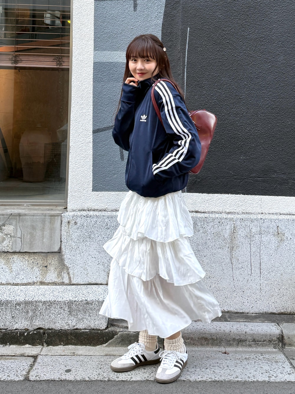 みさね｜adidasのジャージを使ったコーディネート - WEAR