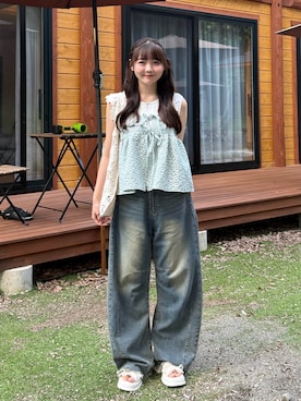「ビスチェ」｜みさねさん（レディース・158cm）の秋コーディネート