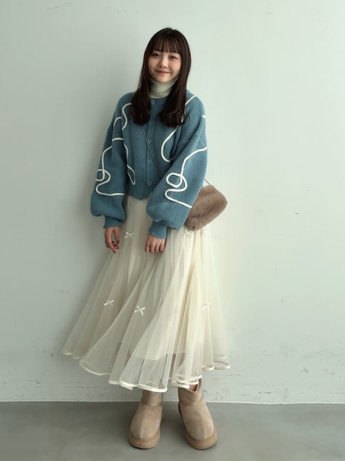 みさね｜Luneaのカーディガン/ボレロを使ったコーディネート - WEAR