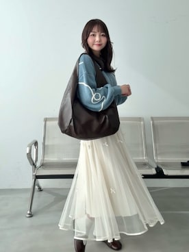 みさねさん（レディース・158cm）の冬コーディネート