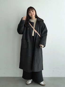 みさねさん（レディース・158cm）の冬コーディネート