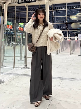 みさねさん（レディース・158cm）の冬コーディネート